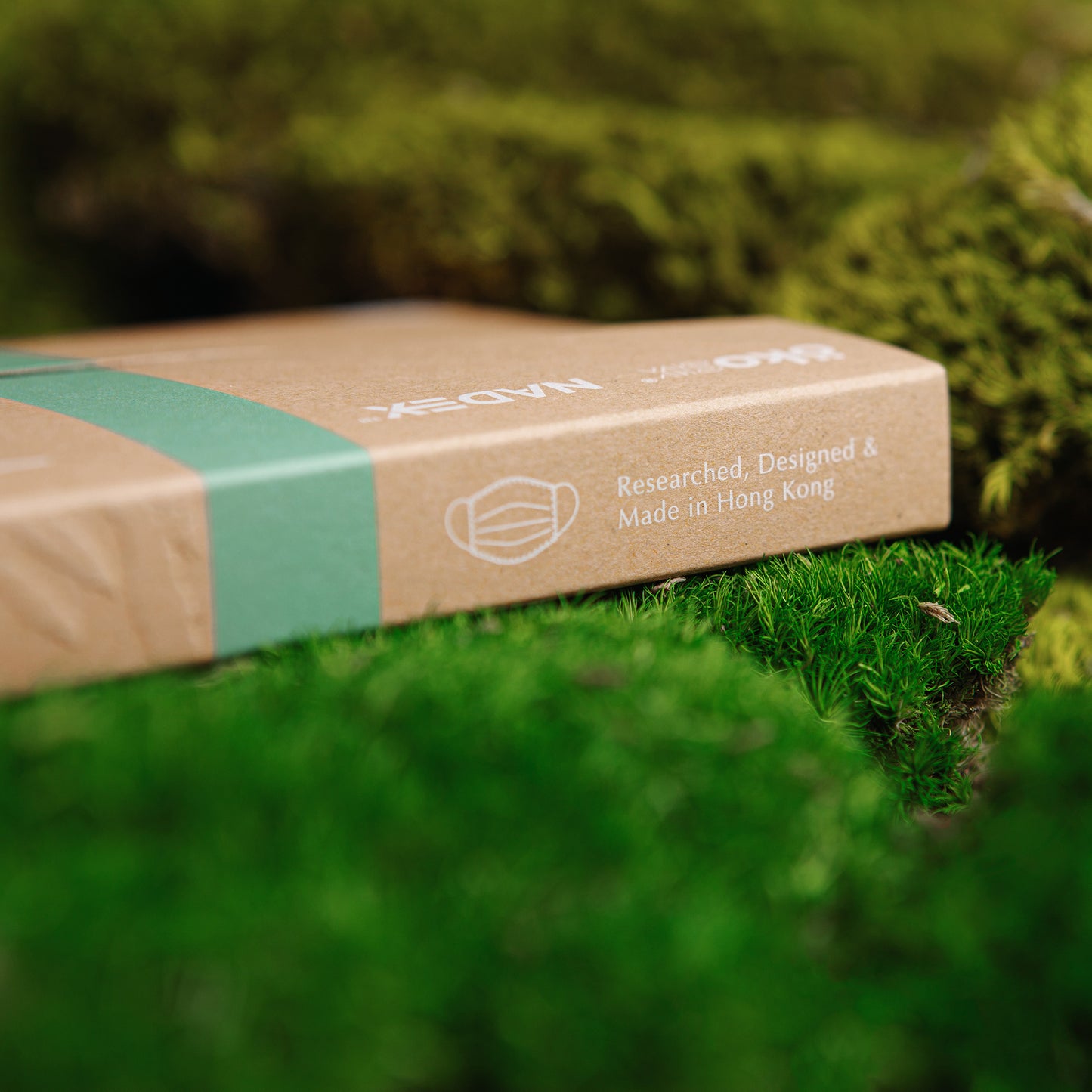 ÖKOSIX® 可完全生物降解 Level-3 口罩成人M碼白色6個裝