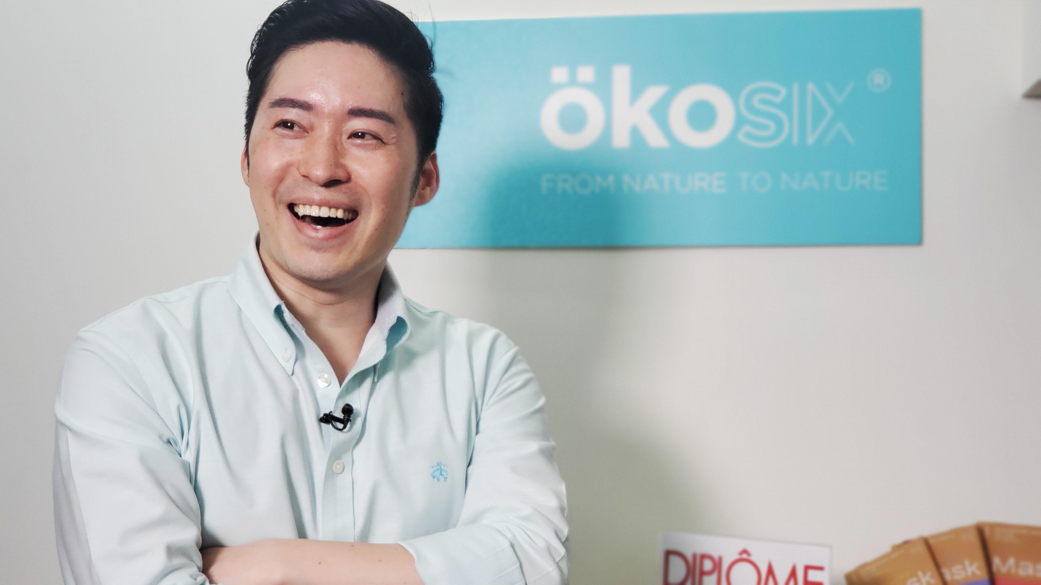 生產環保口罩 于紹龍成功研發可降解物料 – ÖKOSIX