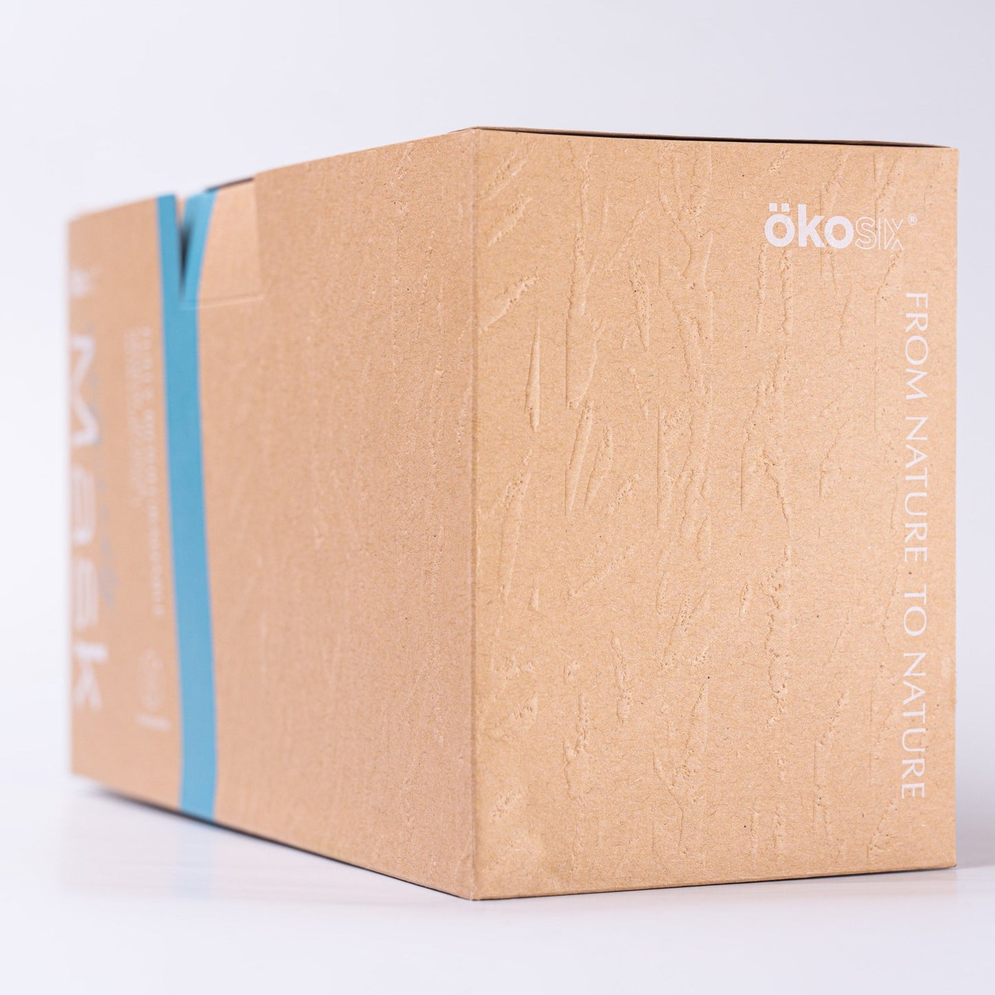 OKOsix® Fully Biodegradable Level 3 Surgical Mask - Kid L - White - 36 pieces per box
